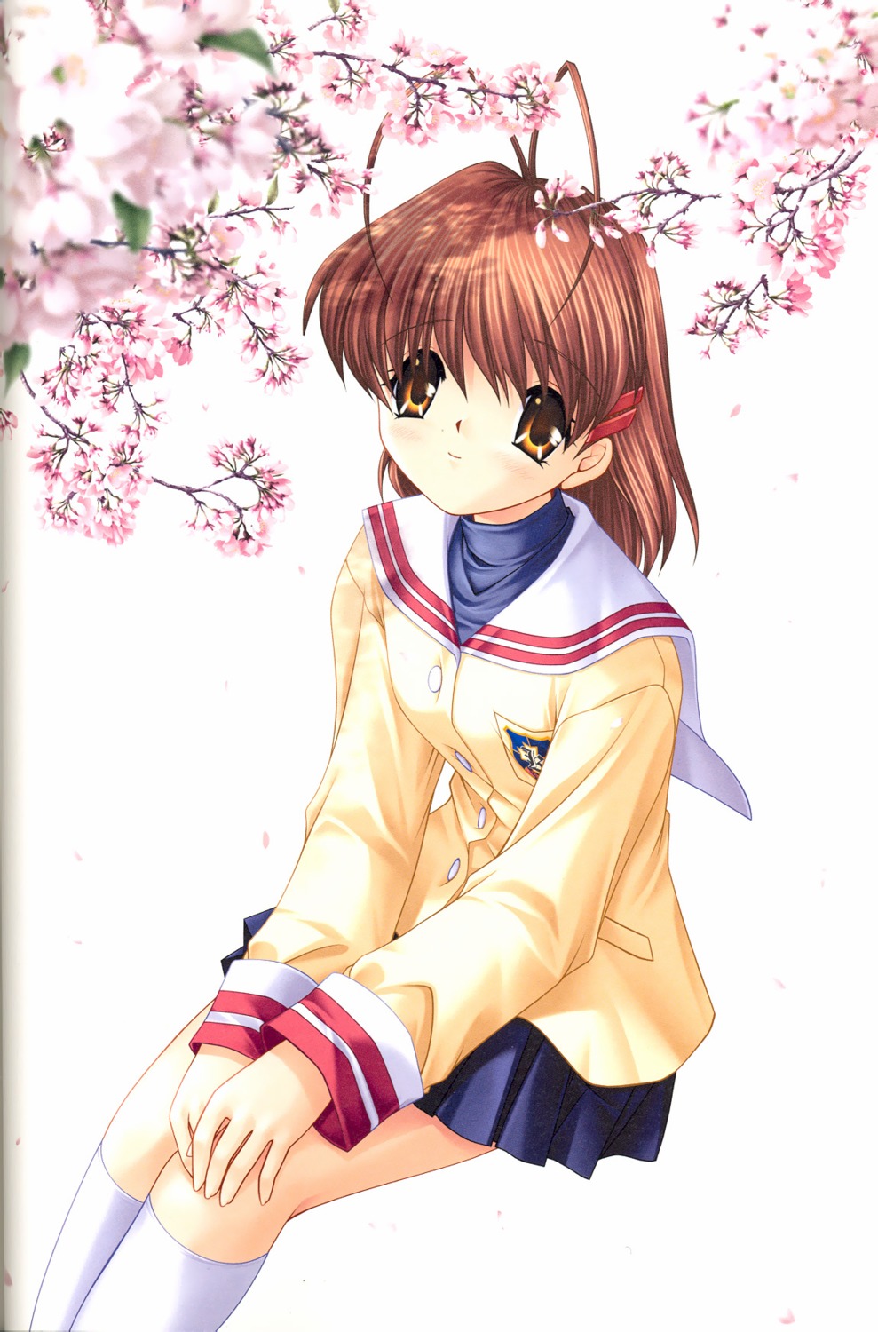 Key Hinoue Itaru Clannad Furukawa Nagisa Seifuku Yande Re